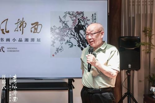 「春风拂面」王立人书画小品湘潭展盛大启幕(图6)