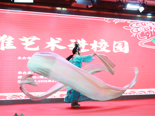 湖南外贸职业学院高雅艺术进校园展国粹盛宴(图2) 湖南外贸职业学院高雅艺术进校园展国粹盛宴(图2)