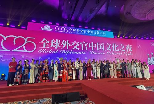 贵州布依族音乐唱作人龙智祥亮相全球外交官中国文化之夜(图6)