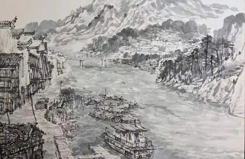 长沙市美协国画艺委会走进湘西龙山惹巴拉写生线上作品展(图7)