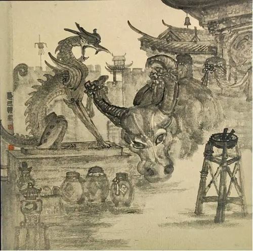 长沙市美协国画艺委会走进湘西龙山惹巴拉写生线上作品展(图25)