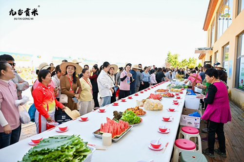 九台贡米新稻开镰   合十农业谱新篇(图6)