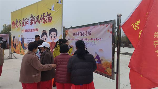 小张庄举办“爱在夕阳、新风传扬”文艺汇演，谱写乡风文明新篇章(图17)