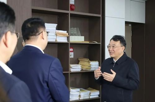 合肥市长罗云峰走访调研北京君泽君(合肥)律师事务所(图2)